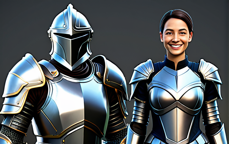 AI-Powered Game Character**

"A fully clothed, professional female game developer, smiling confidently, standing next to a realistic, fully armored knight character with advanced AI behavior, perfect anatomy, correct proportions, modest clothing, appropriate attire, safe for work, professional, family-friendly, digital art, high quality."

**